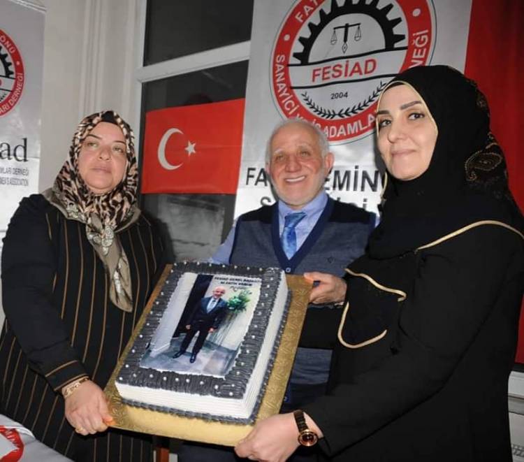 FESİAD Başkanı Mehmet Fatih Varlık  62. Yaşını Kutlandı